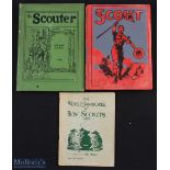 1929-1945 Boy Scout Albums and Souvenir, to include The World Jamboree of Boy Scouts 1929. A 50-page