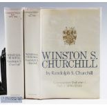 Winston S Churchill book by Martin Gilbert companion volume 1, parts one and two. Both first