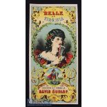 A Most Beautiful Advertising Poster c1880s. Attractive multicoloured Poster for the Watson and