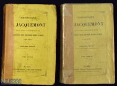 1861 Correspondence de Victor Jacquemont pendant son voyage dans L'Inde (1828-1832) Book - in 2