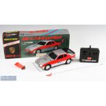 Radio Tron Porsche 924 Turbo Radio Controlled Car Boxed in silver bodied Martini livery with black