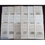 1772-1779 Acts of Parliament, a collection of 18 acts, with noted items of, Docks in Cornwall and
