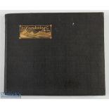 Photograph Album - Record of A 1927 Cruise photo album containing a number of original photos and