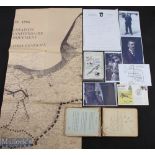 WWI and WWII Military Signed Photographs and Ephemera to include a 1940s autograph album