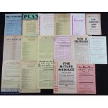 WWII - Anti Hitler Leaflets two rare handbills devised by Victor Gollancz in 1938, the first