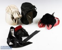 A Selection of Period Dolls hats and Costume hats, made of silk, velvet, assorted sizes (4)