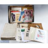 A Quantity of mixed Ephemera, with noted items of Empty Native American photograph album, leather
