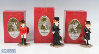 Border Fine Arts The Reynard Estate Fox Figures, to include Master Reynard a7655, Lady Reynard