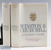 Winston S Churchill book by Martin Gilbert companion volume 1, parts one and two. Both first