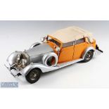 Pocher 1/8 Scale 1934 Rolls-Royce Phantom II Torpedo Cabriolet Model, a constructed model No. K75 in