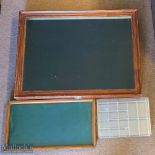 3x Display Cases, a good selection of shop display cases, 2x are wooden lidded construction size