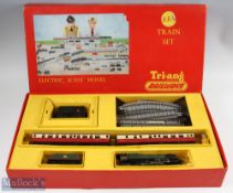 Tri-ang RBX Boxed Train set 00-gauge model - the RBX set was introduced in 1957vand contained a