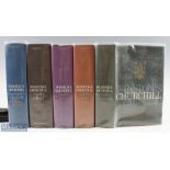 Winston S Churchill by Martin Gilbert - Volumes 1-5 - all first editions of this monumental official
