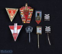WWII - Concentration Camp Commemorative Pin Collection - An interesting set of pins and badges
