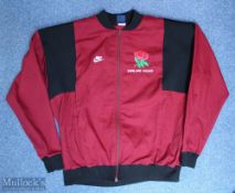 1987 Inaugural Rugby World Cup Official England Squad issue training top: Made by Nike, maroon