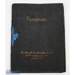 Furniture Catalogue; Wolf & Hollander Ltd, 251-256, Tottenham Road, London 1917-1920s - A large 58