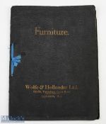 Furniture Catalogue; Wolf & Hollander Ltd, 251-256, Tottenham Road, London 1917-1920s - A large 58