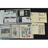 Stamp Collection to include British FDC-(#50) 3 world albums and loose stamps,