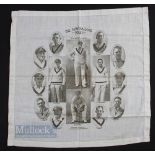 The Australians (Cricket Team) 1930 Souvenir Cloth an impressive Souvenir Printed Cloth featuring