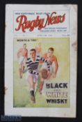 1929 NSW v Victoria Rugby Programme, June 15th: Very rare example of Australian programme from the