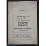 Herefordshire - large scale printed sales particulars for the sale of the Moccas Estate in the