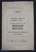 Herefordshire - large scale printed sales particulars for the sale of the Moccas Estate in the