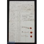 Gloucestershire, Tocklington 1798 - Assessment of Land Tax with names of Owners and Occupiers