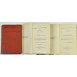 The French Revolution A History' Books - Thomas Carlyle 1839 2nd ed, three volumes, The Bastille,