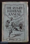 The Rugby Football Annual 1929-30: The usual small format and highly informative issue, outer