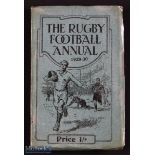 The Rugby Football Annual 1929-30: The usual small format and highly informative issue, outer