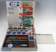 Marklin Germany Metal Toy Construction Set C 1053, a large set - similar to Meccano-part boxed set