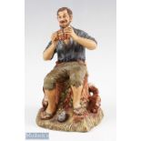 Royal Doulton Dreamweaver Ceramic Figure, HN2283 22cm tall, has a small chip to one ear of the