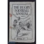 The Rugby Football Annual 1930-31: The usual small format and highly informative issue, staple rust,