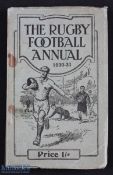 The Rugby Football Annual 1930-31: The usual small format and highly informative issue, staple rust,