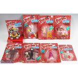 8x Ljn Toys Who Framed Roger Rabbit Figures inc Jessica, Judge Doom, Eddia Valiant, Baby Herman,