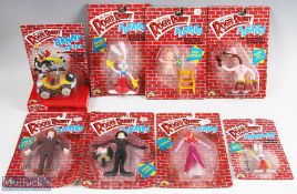 8x Ljn Toys Who Framed Roger Rabbit Figures inc Jessica, Judge Doom, Eddia Valiant, Baby Herman,