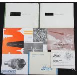 8x The Bristol Aeroplane Co Brochures Catalogues to include air cooled radial aero-engines,