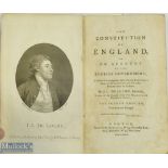 J L De Lolme, 1784 'The Constitution of England or Account of the English Government' book 4th
