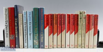 Ellis Peters - Cadfael - carton of approx. 19 Cadfael mystery novels, all first editions in DJs -