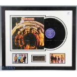 The Kinks Are The Village Green Preservation Society Signed Record Album Display: a record signed by