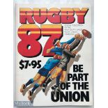 Scarce Rugby 87 NSW, Be Part of the Union: Official 1987 publication of the NSW Rugby Union, very