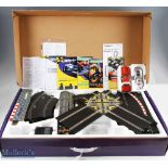 Scalextric Starsky and Hutch Slot Car Racing Set appears complete with cars, controllers, track,
