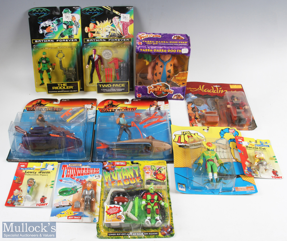 Selection of Assorted Toy Figures (11) inc Mattel Flintstones Yabba-Dabba-Doo Fred in original