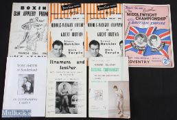 1948 Boxing programmes plus 2 boxing history books, - Dan Appleby 22nd March 1948, R Clayton v R