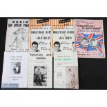 1948 Boxing programmes plus 2 boxing history books, - Dan Appleby 22nd March 1948, R Clayton v R