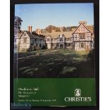 Pitchford Hall Shropshire, illustrated Sale Catalogue - contents sale Christies 28/29 September