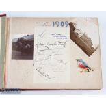 Ireland Tour c1909-1931: Hunting & Holiday Photograph/Scrapbook with photographs, postcards