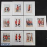 c1911 India Military Army Cavalry Major Lovett Chromolithographs a collection of 10 prints all