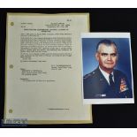 D-Day 25th Anniversary Document, dated 2, June 1969 -sent from the general Westmoreland office -