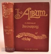 1895 'The Album - A Journal of Photographs of Men, Women and Events of the Day' Volume I From